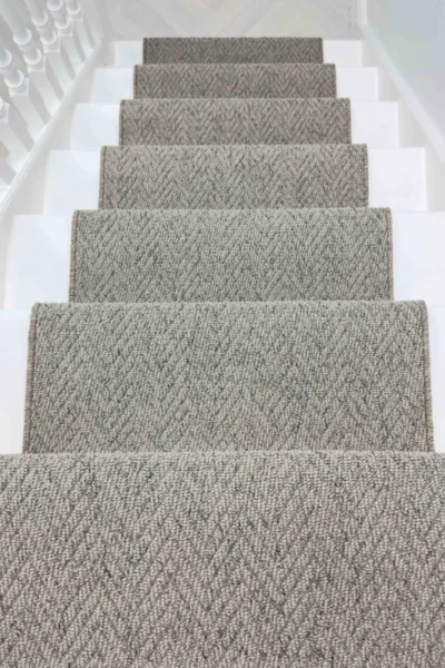 Country Herringbone Elephant Stair Runner image 3