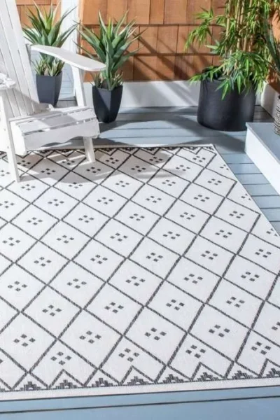 Courtyard Patio Rug img 1