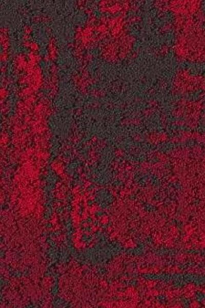 Crimson Charcoal Textured Carpet Tile image 1