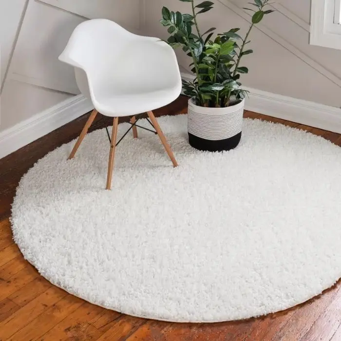 Davos Shag Round Rug