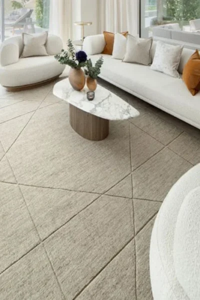 Diamonds In Squares Rug img 4