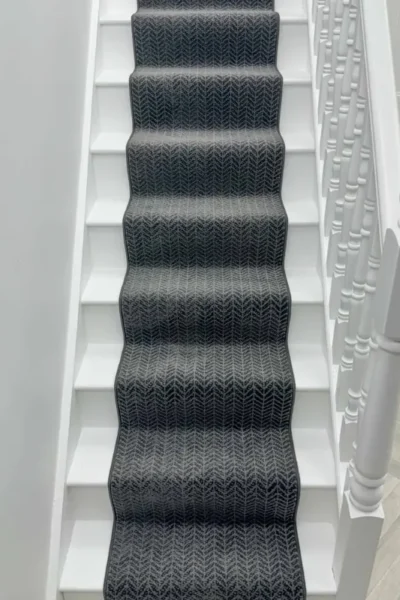 Empire Dark Grey Stair Runner