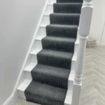 Empire Dark Grey Stair Runner image 2