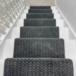 Empire Dark Grey Stair Runner image 3