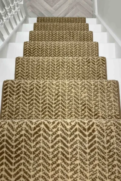 Empire Light Brown Stair Runner image 3