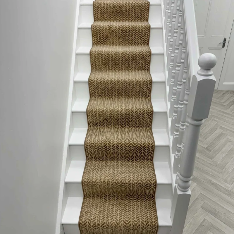 Empire Light Brown Stair Runner