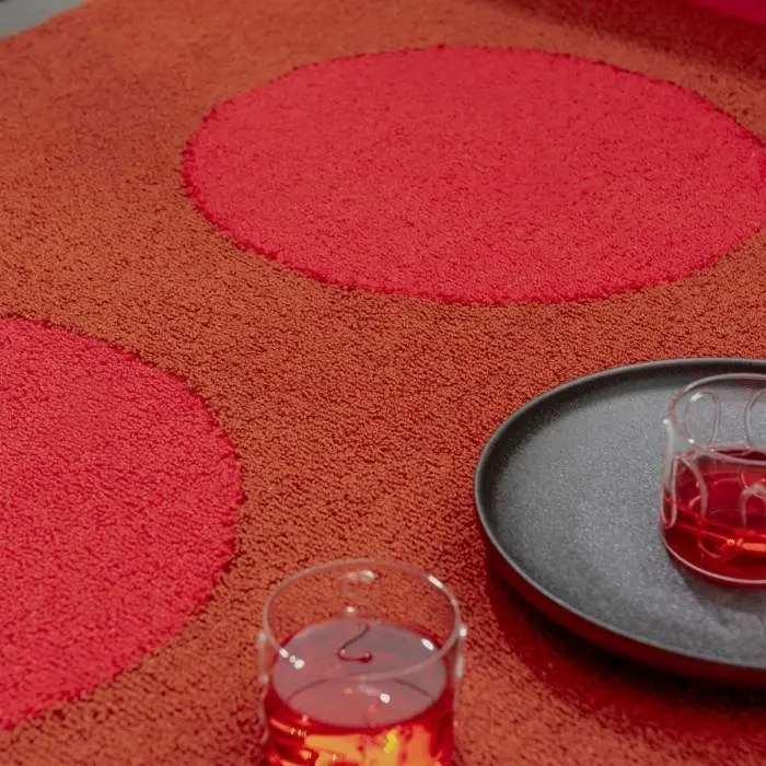Festival Red Outdoor Rug img 1