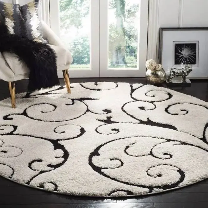Florida Shag Round Rug