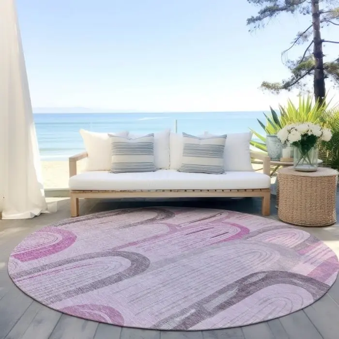Funky Contemporary Outdoor Rug img 1