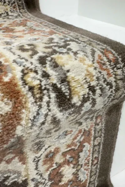 Garden BrownBlue Stair Runner image 4