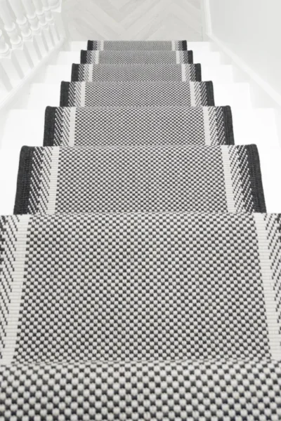 Geo Black Stair Runner image 2