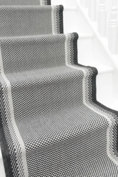 Geo Black Stair Runner image 3