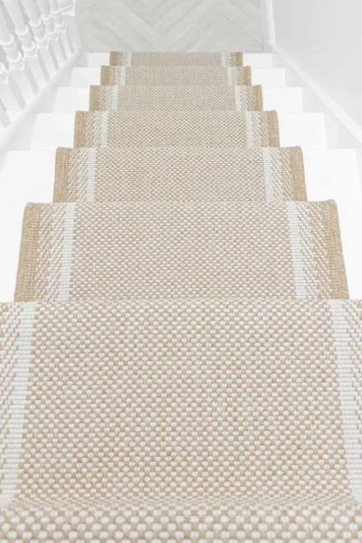 Geo Brown Stair Runner image 2