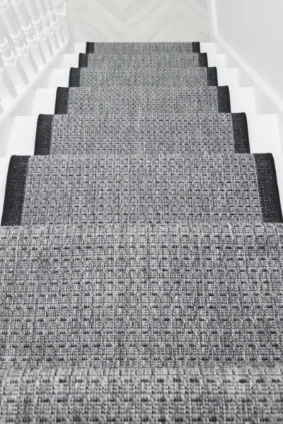 Gingham Steel Stair Runner