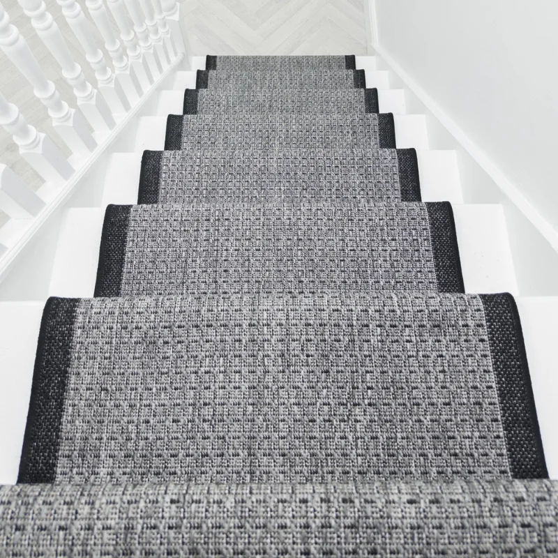 Gingham Steel Stair Runner
