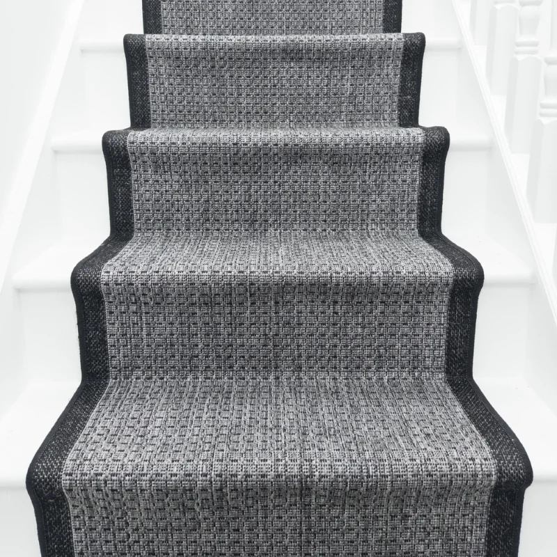 Gingham Steel Stair Runner