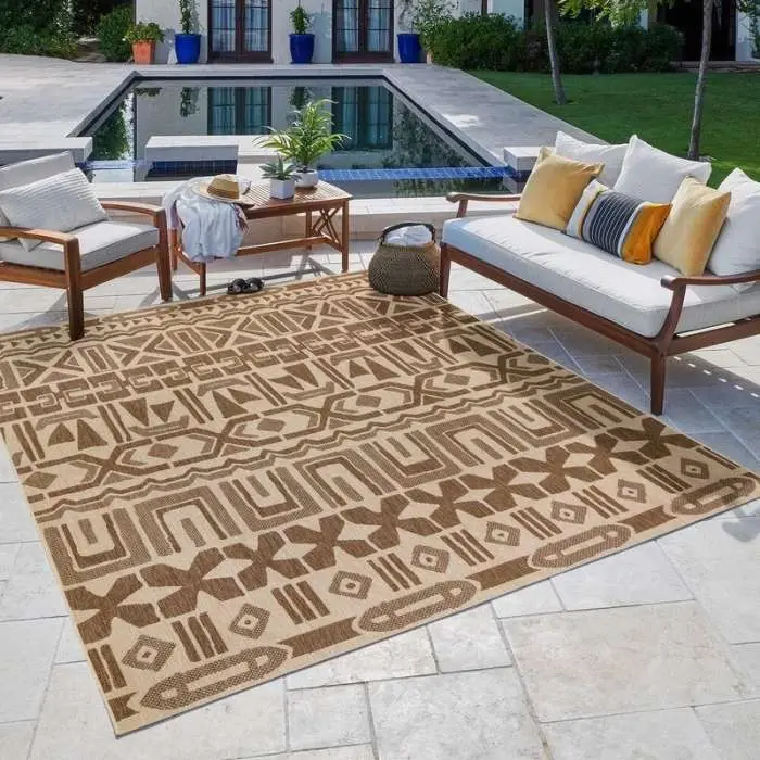 Hawaiian Tribal Outdoor Rug