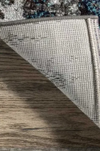 Haydee Abstract Round Rug img 2