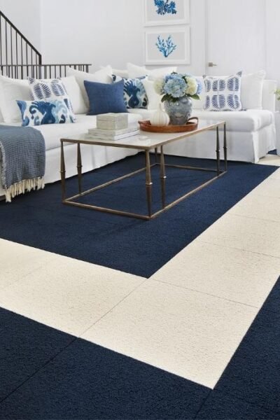 Heaven Sent Indigo Carpet Tiles
