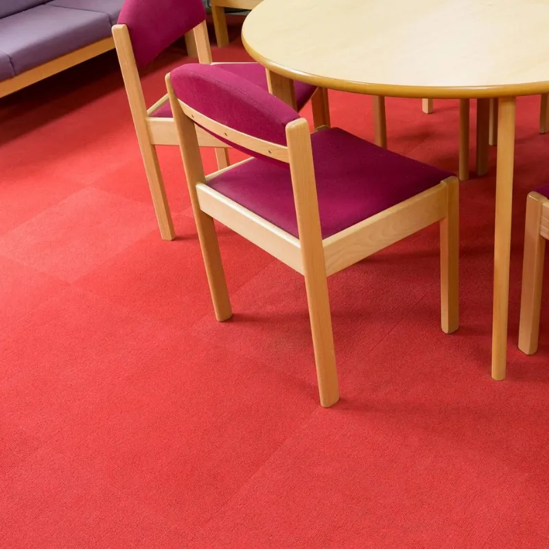 Heckmondwike Supacord Carpet Red