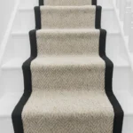 Herringbone Biscotti Tape Stair Runner
