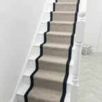 Herringbone Biscotti Tape Stair Runner image 3