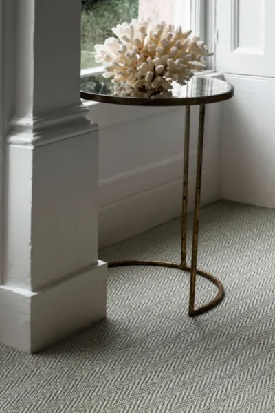 Herringbone Elegant Iron Sisal Carpet