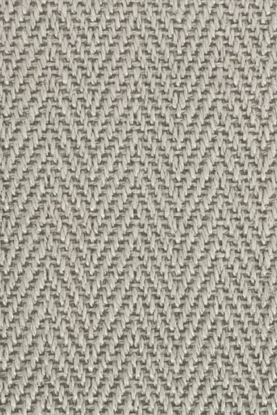 Herringbone Fresh Silver Sisal Carpet