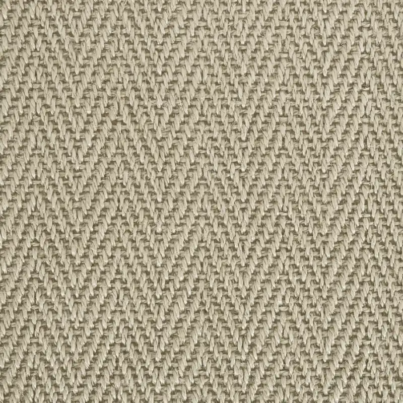 Herringbone Moon Frost Sisal Carpet