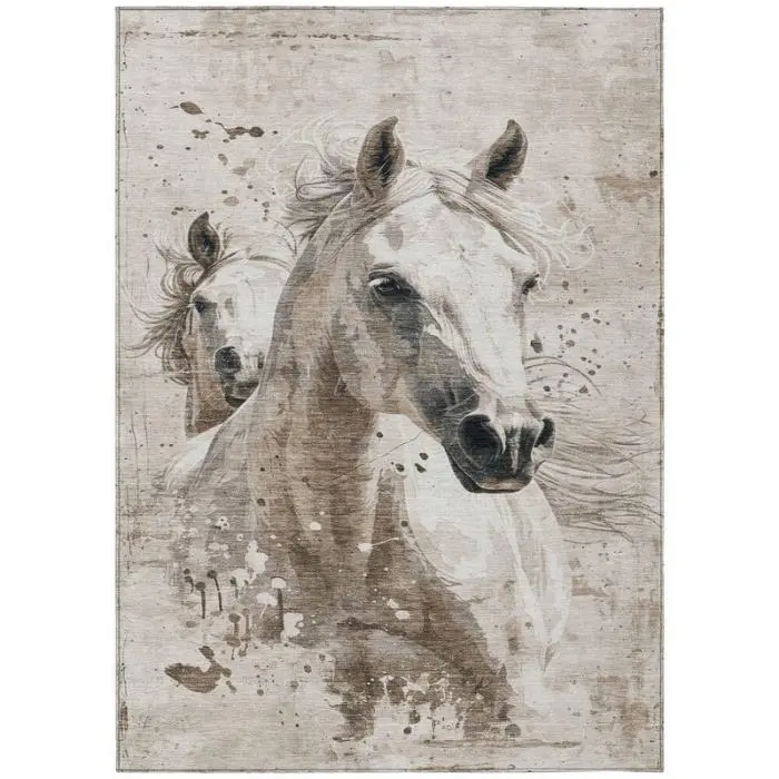 Horse Design Outdoor Rug img 4