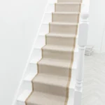 Illusion Beige Stair Runner image 3