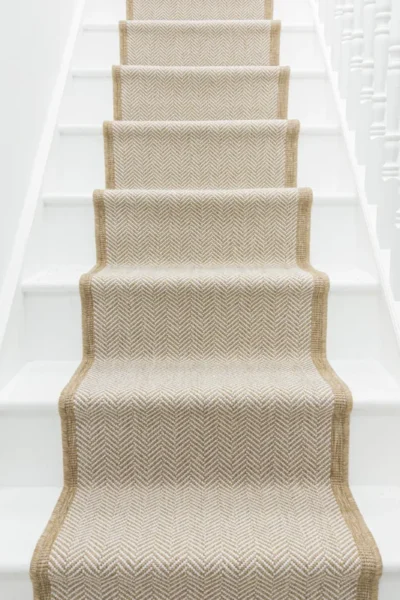Illusion Beige Stair Runner image 5