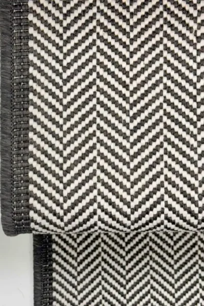Illusion Black Stair Runner image 4