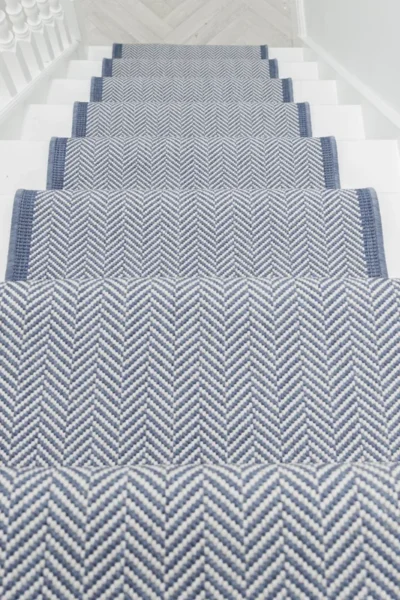 Illusion Blue Stair Runner image 3