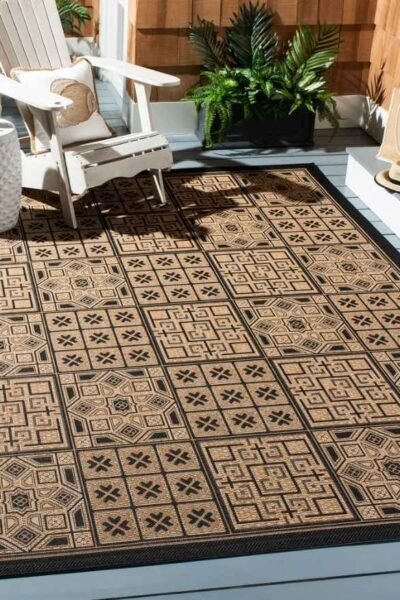 Jacklyn Courtyard Outdoor Rug img 1