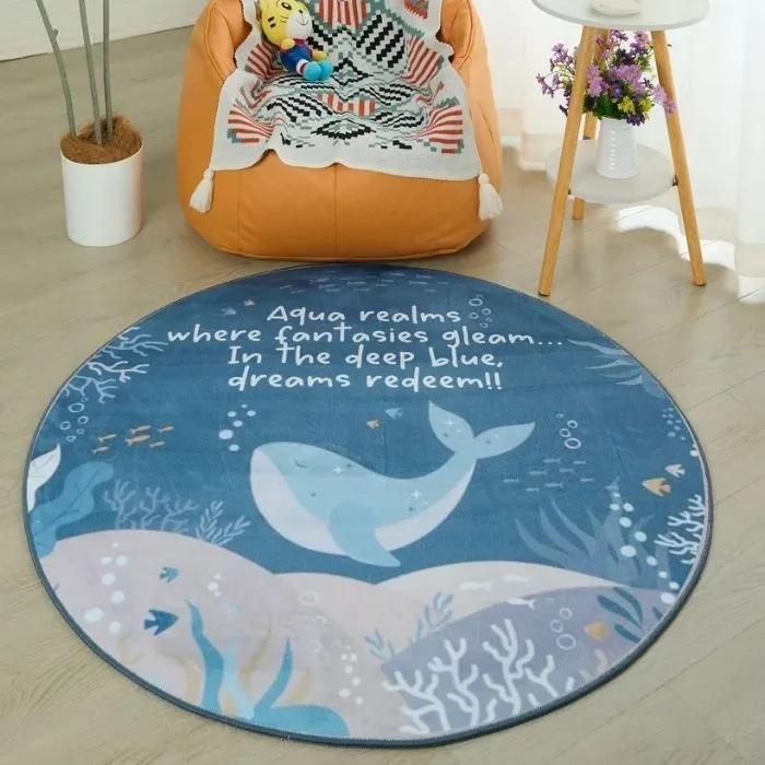 _Joy Whale Flannel Rug