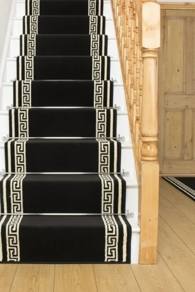 Key Black Stair Runner