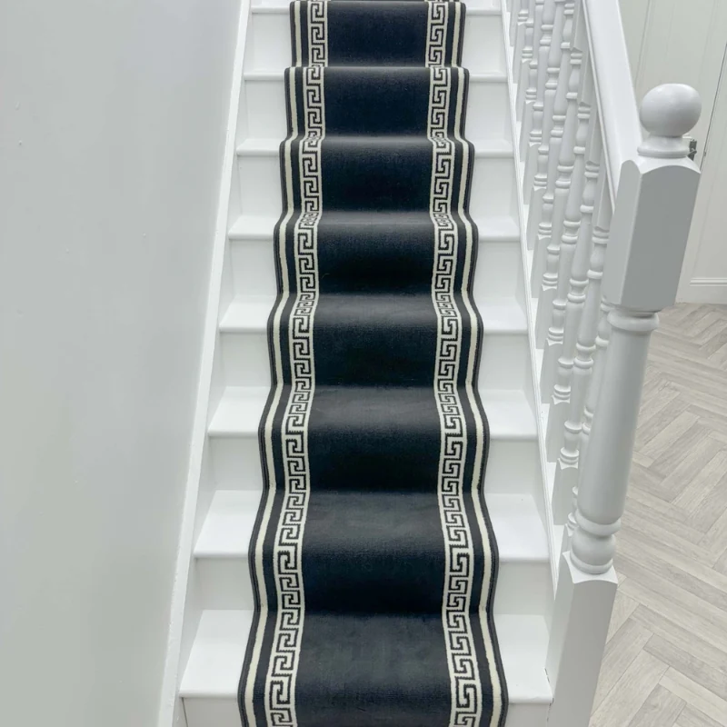 Key Dark Grey Stair Runner