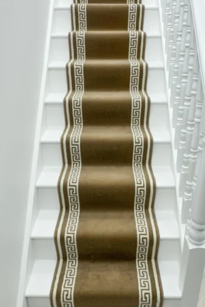 Key Light Brown Stair Runner