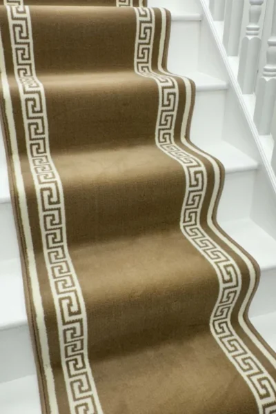 Key Light Brown Stair Runner image 2