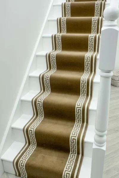 Key Light Brown Stair Runner image 3