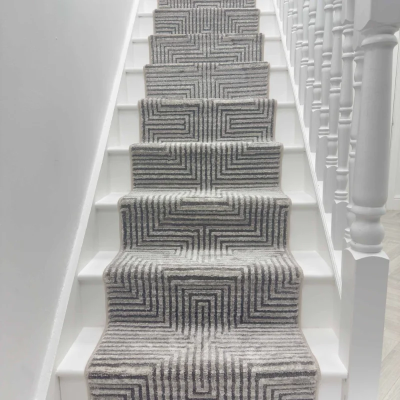 Landscape Pumice Smoke Stair Runner
