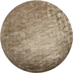 Line Patterned Round Carpet img 3