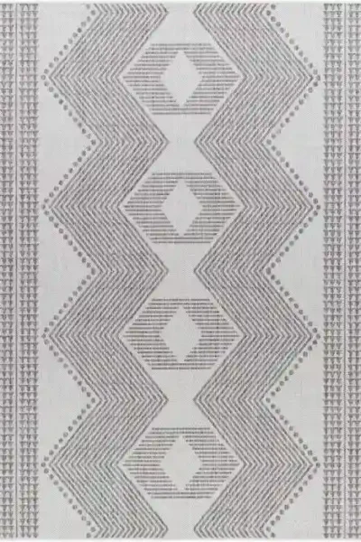 Long Beach Boho Stripe Outdoor Rug img 2