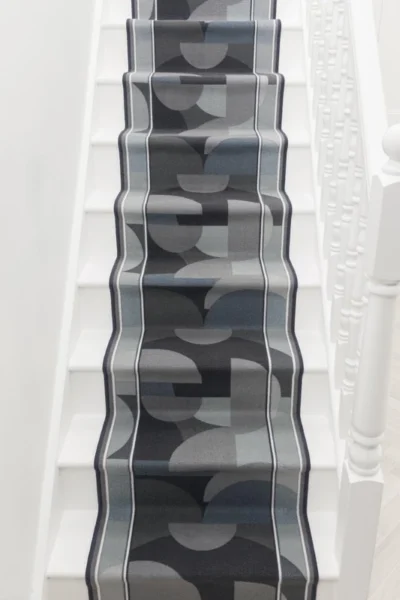 Malis Graphite Stair Runner