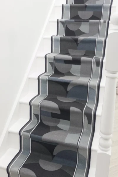Malis Graphite Stair Runner image 2