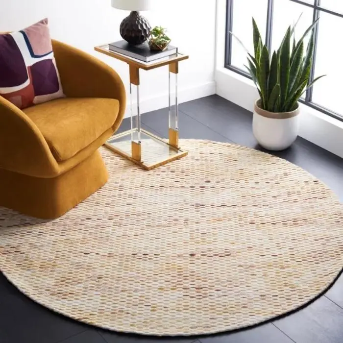 Marbella Loomed Round Rug