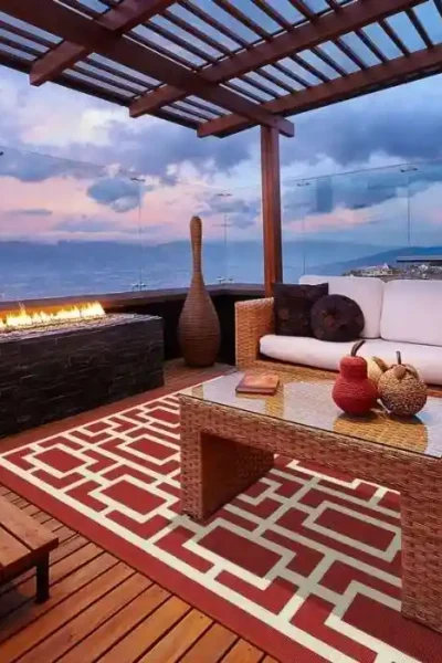 Martinique Lattice Outdoor Rug