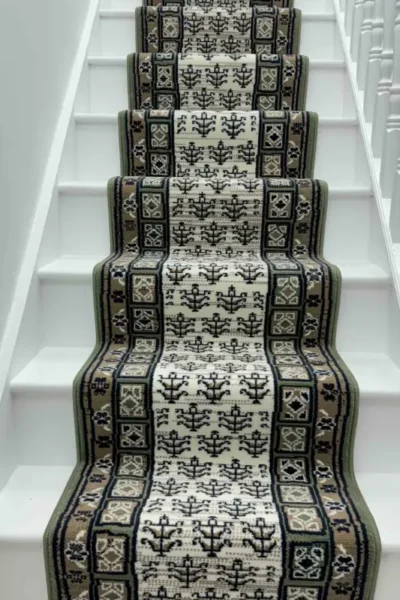 Mayan Green Stair Runner