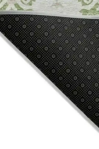 Medallion Damask Outdoor Rug img 3